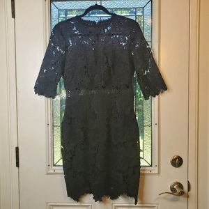 LULU'S Lace Black Dress